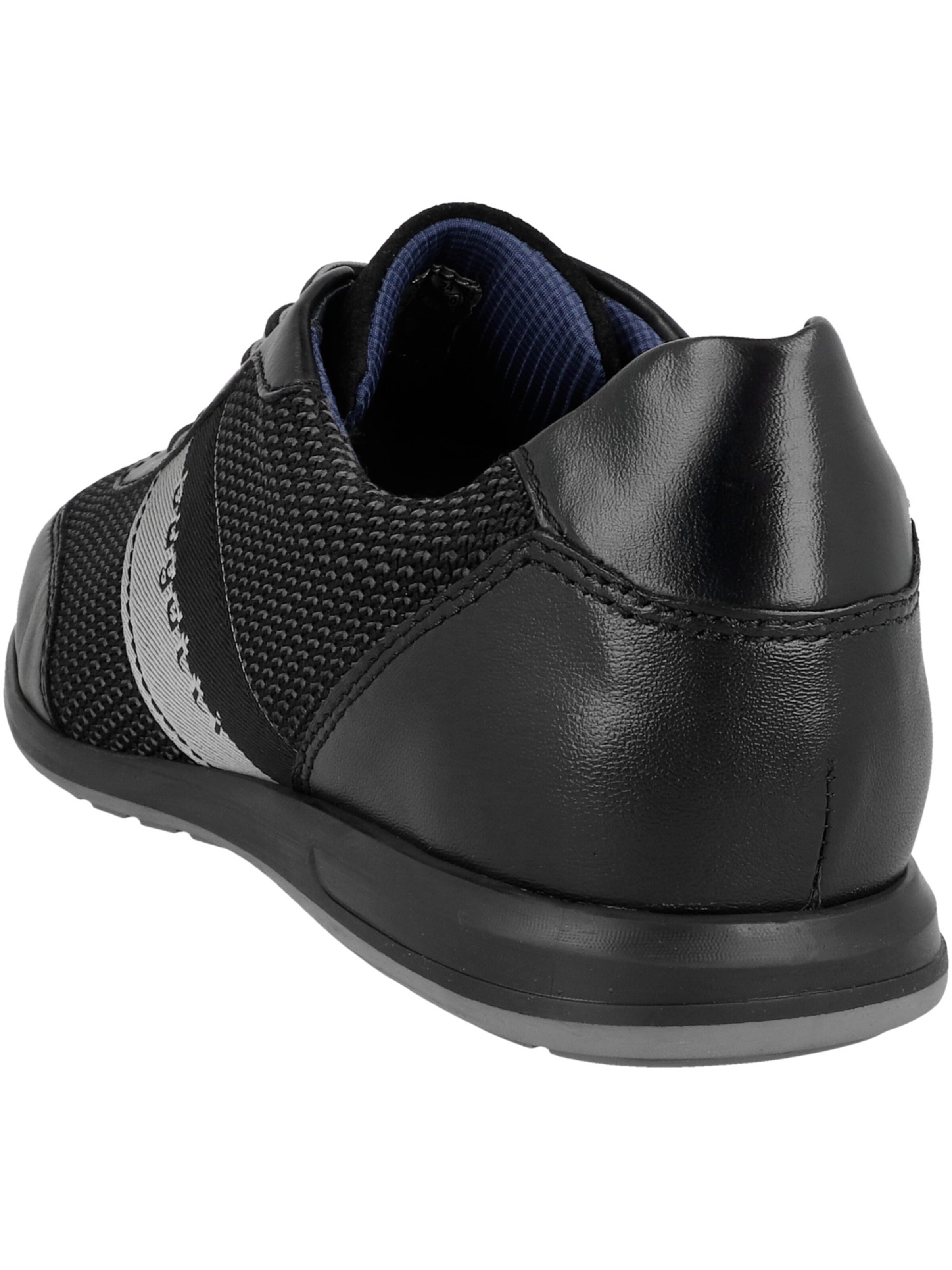 bugatti - Sapatilhas baixas 'A9Q05' em preto