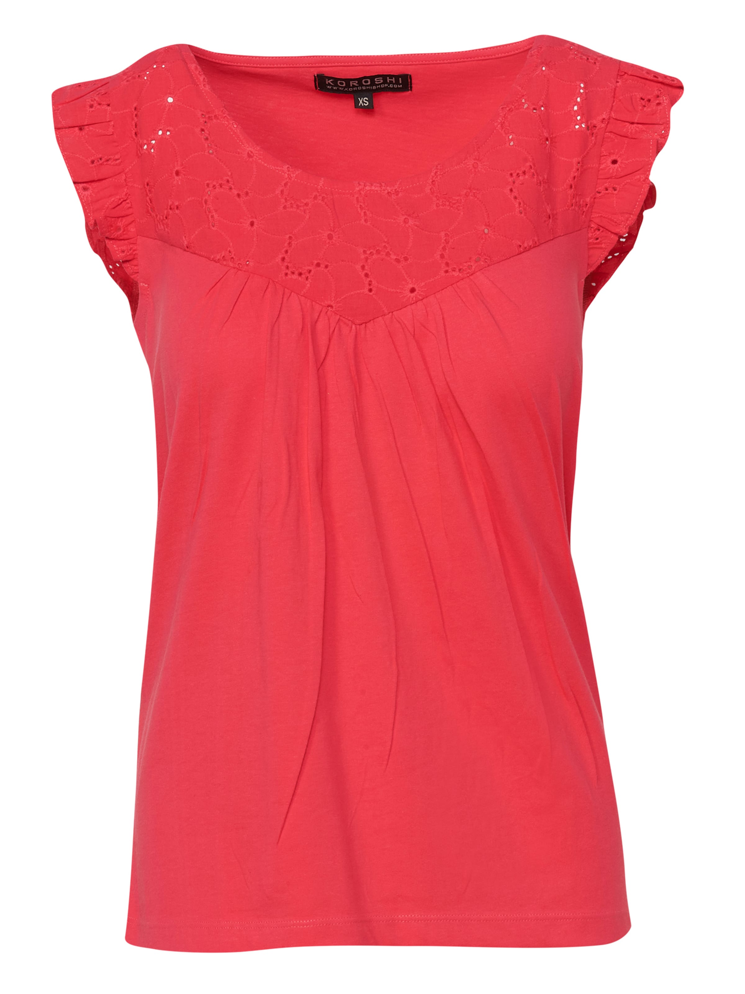 KOROSHI Tričko - Červená: predná strana