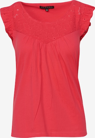 KOROSHI Shirt in Rood: voorkant