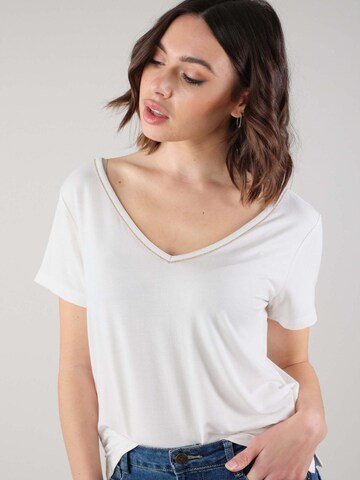 T-shirt 'Casa' Deeluxe en blanc