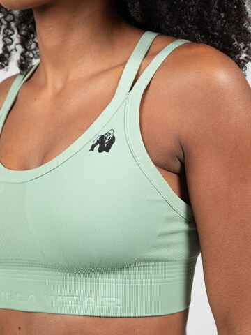 Bustier Soutien-gorge de sport 'Whitney' Gorilla Wear en vert
