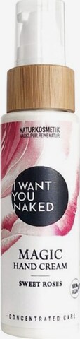 I Want You Naked Handcreme 'Sweet Roses Magic' in : predná strana