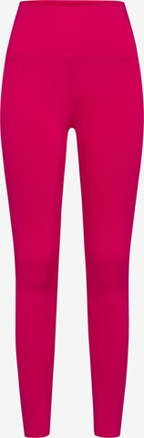 Leggings 'Luna' Les Lunes en rouge : devant