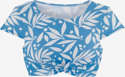 Sportinio bikinio viršutinė dalis iš LASCANA ACTIVE, spalva – dangaus žydra / balta, Prekių apžvalga