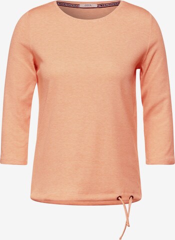 CECIL Shirt in Oranje: voorkant