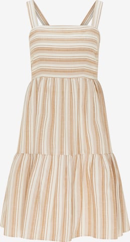 DreiMaster Vintage Zomerjurk in Beige: voorkant