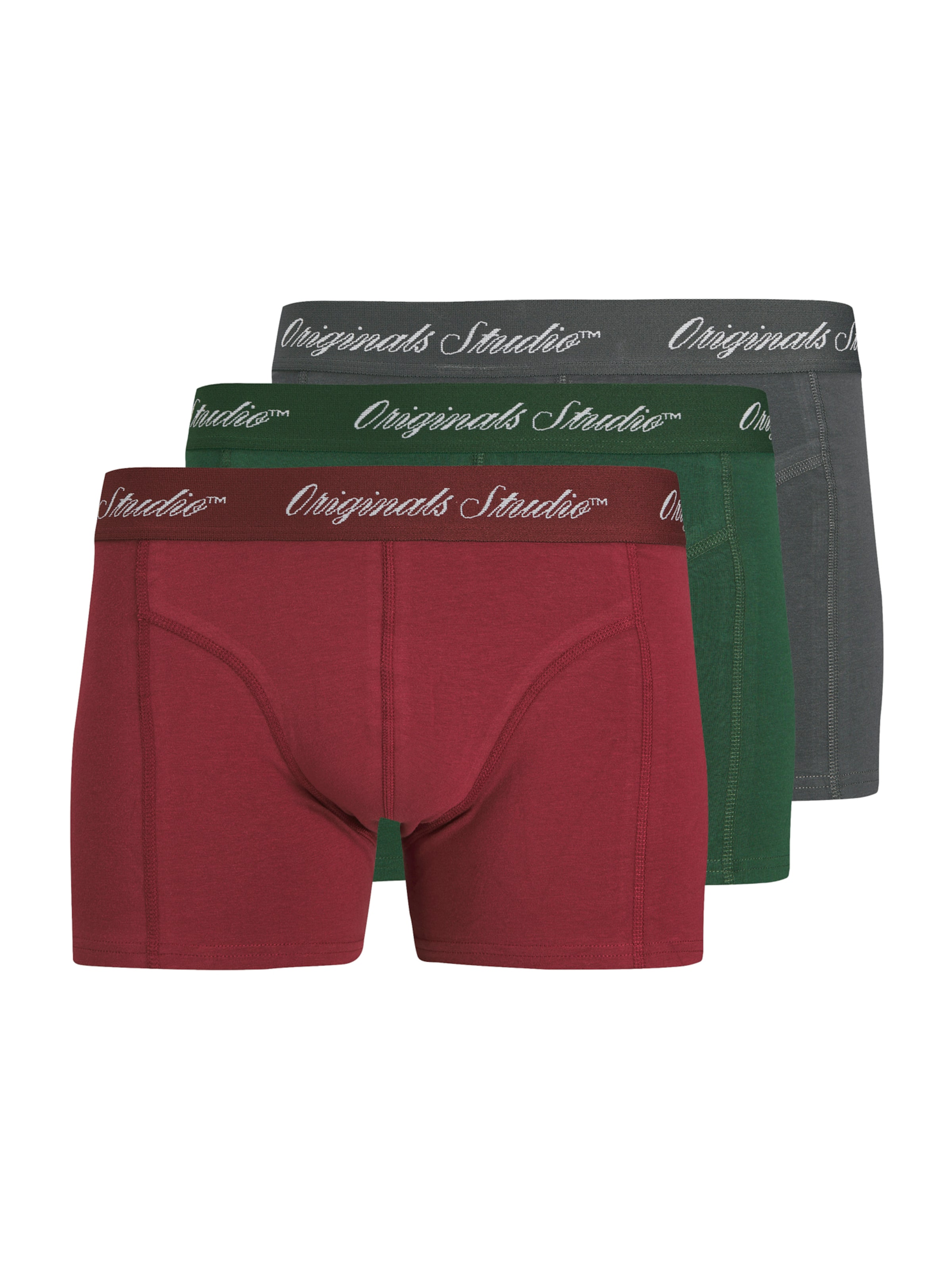 JACK & JONES Boxerky 'JACNORREBRO' - Sivá: predná strana