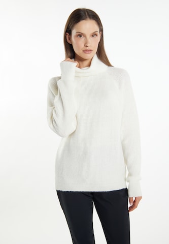 usha WHITE LABEL Sweater in White: front
