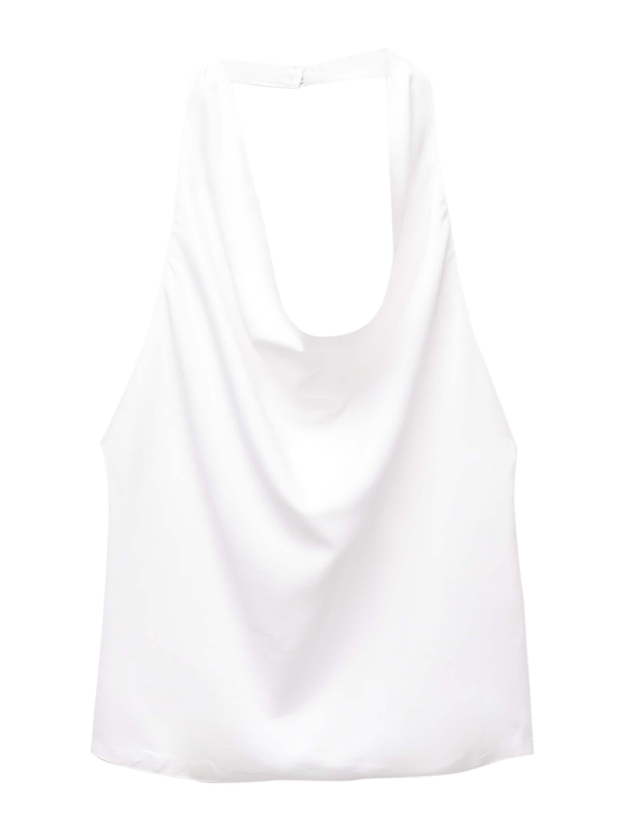 Pull&BearTop - bijela boja: prednji dio