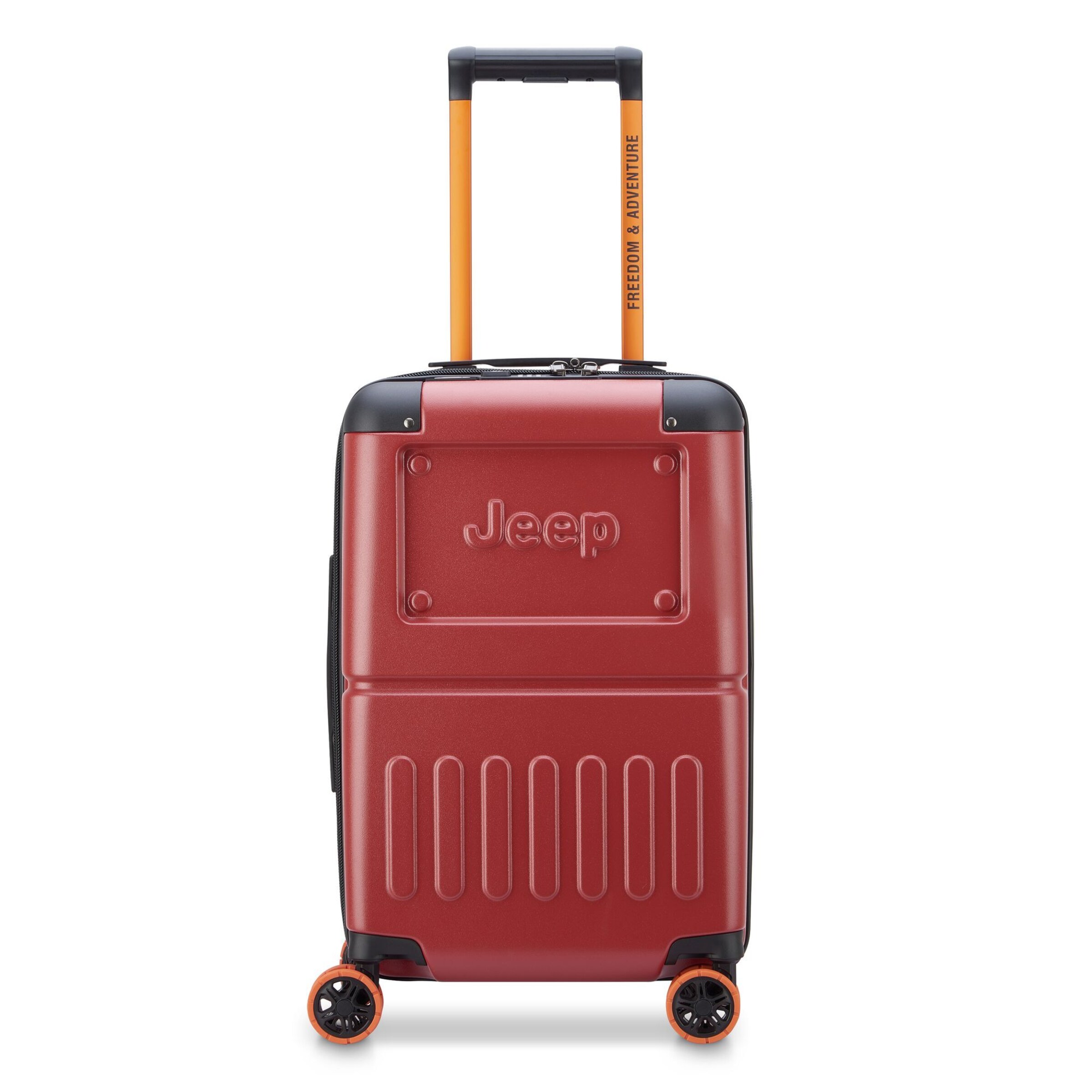 Trolley 'JH002B' di Jeep in rosso: frontale