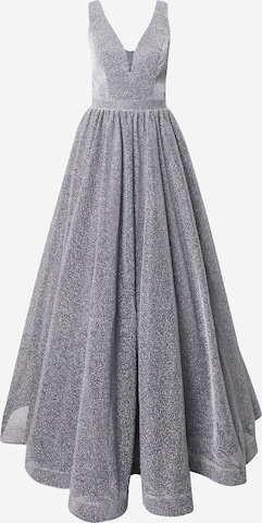 mascara Evening Dress 'SPARKLE' in Grey: front