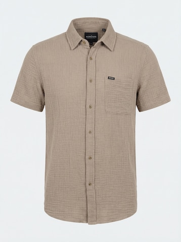 KOROSHI Regular Fit Paita värissä ruskea