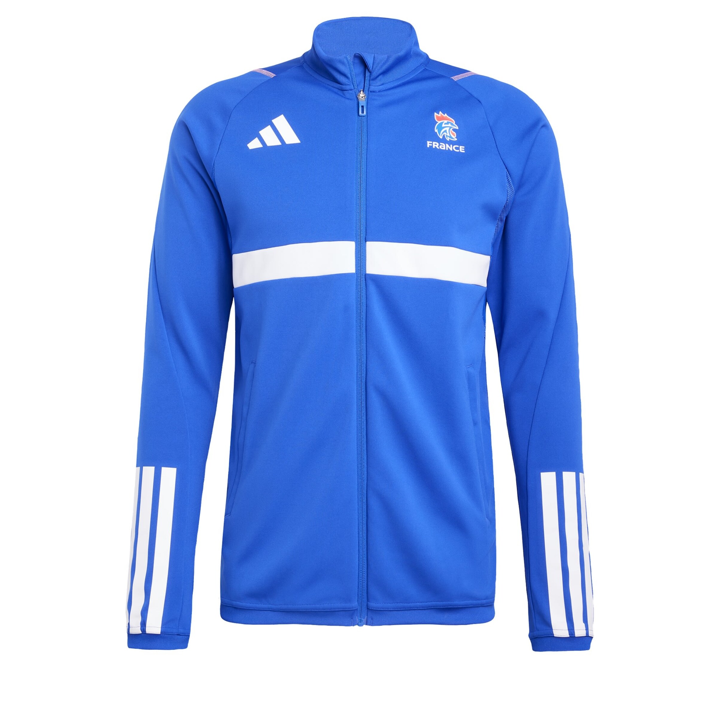ADIDAS PERFORMANCE Training jacket 'France' in Blue: front