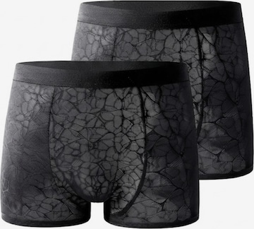 Boxers 'Boxershorts (2-pack)' LekkerStout en noir : devant