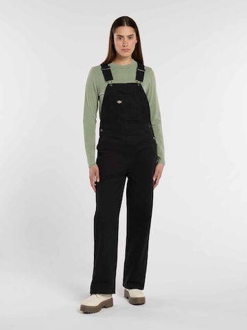Loosefit Salopette DICKIES en noir : devant