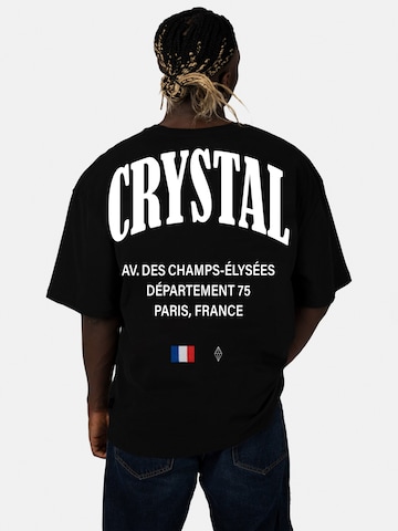 Crystal Paris Shirt 'Champs' in Zwart