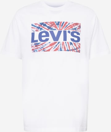 LEVI'S ® Shirt 'Relaxed Fit Tee' in Wit: voorkant