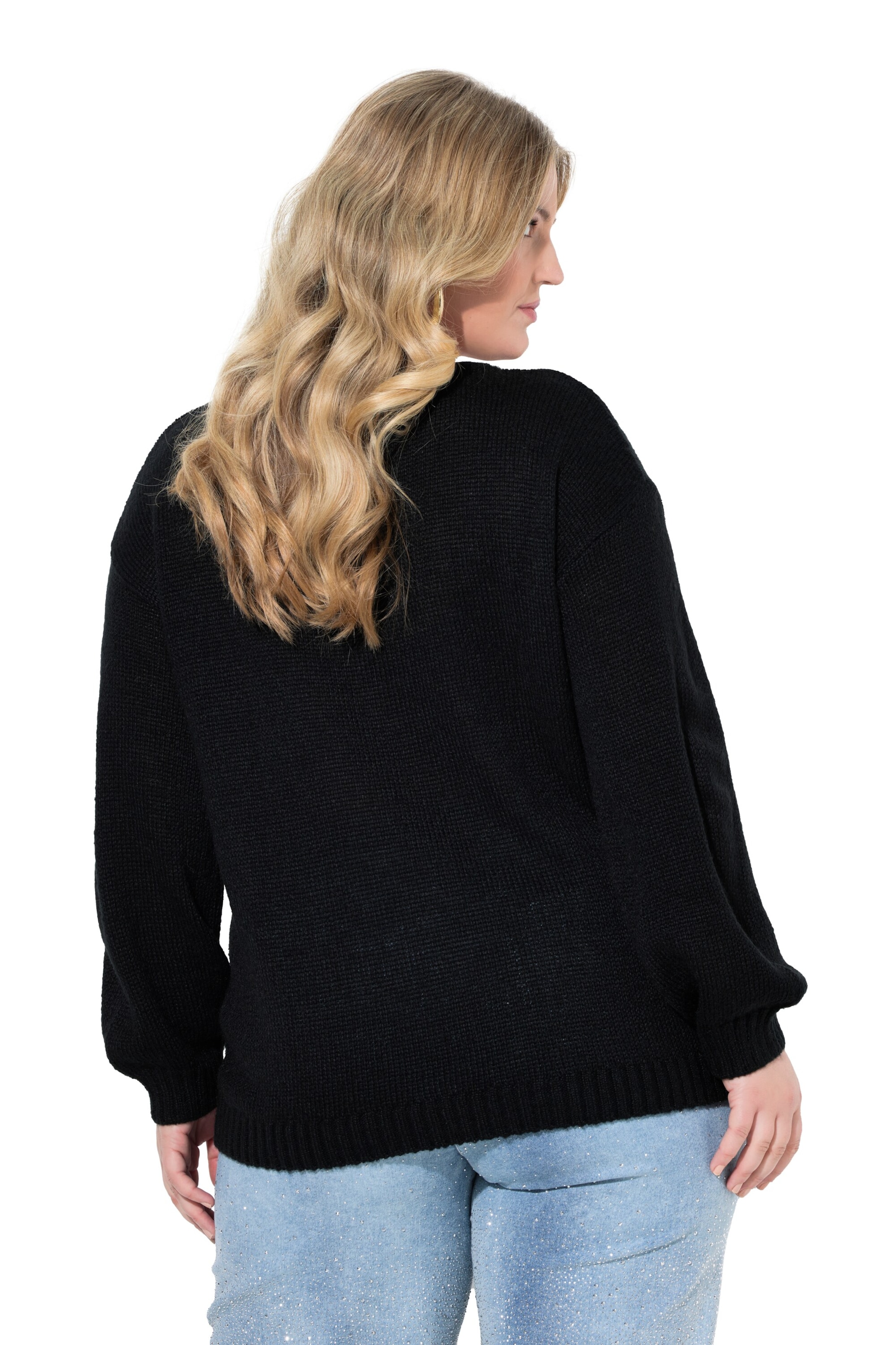 MIAMODA Sweater in Black