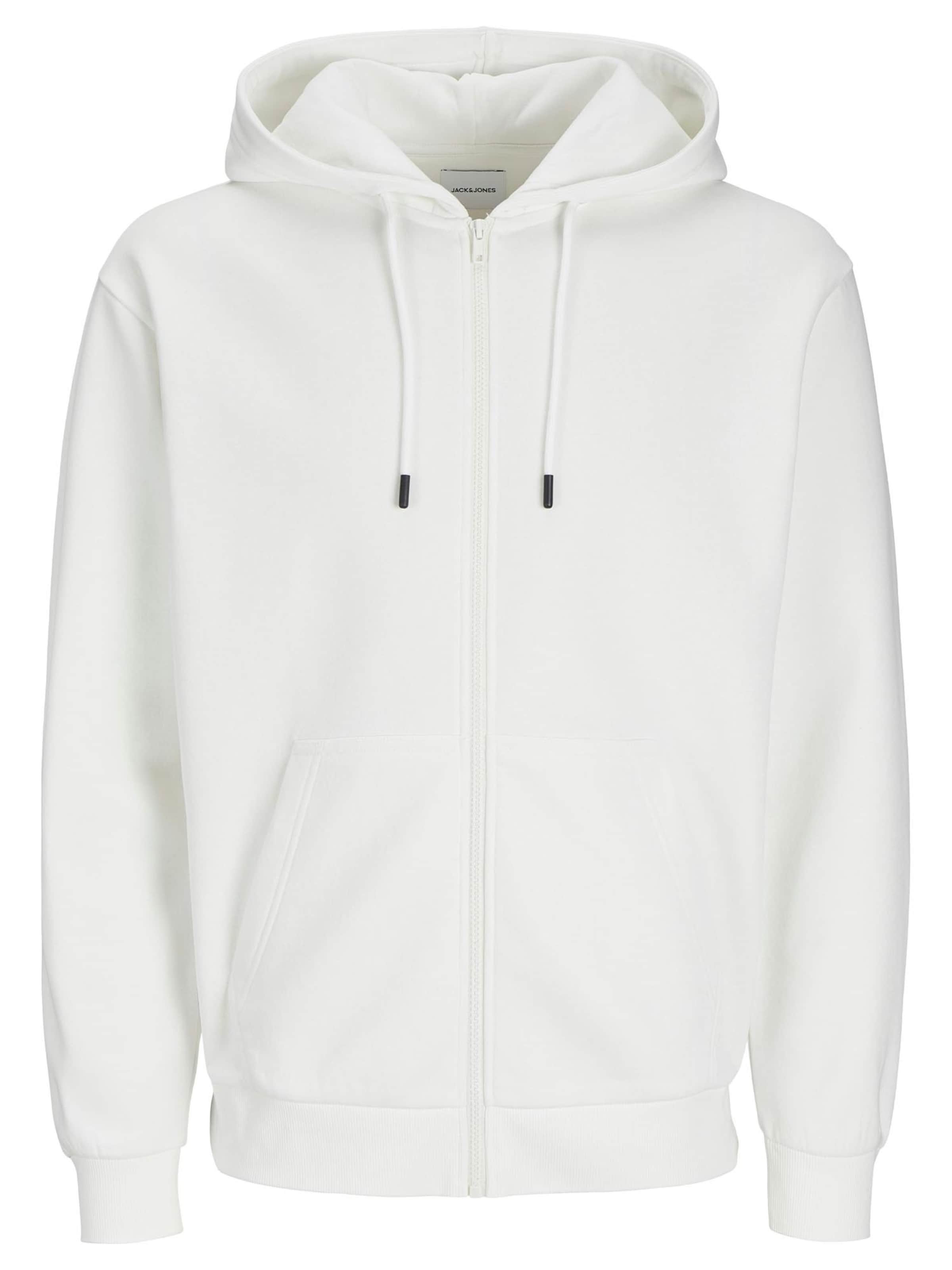 Hanorac 'Bradley' de la JACK & JONES pe alb: față