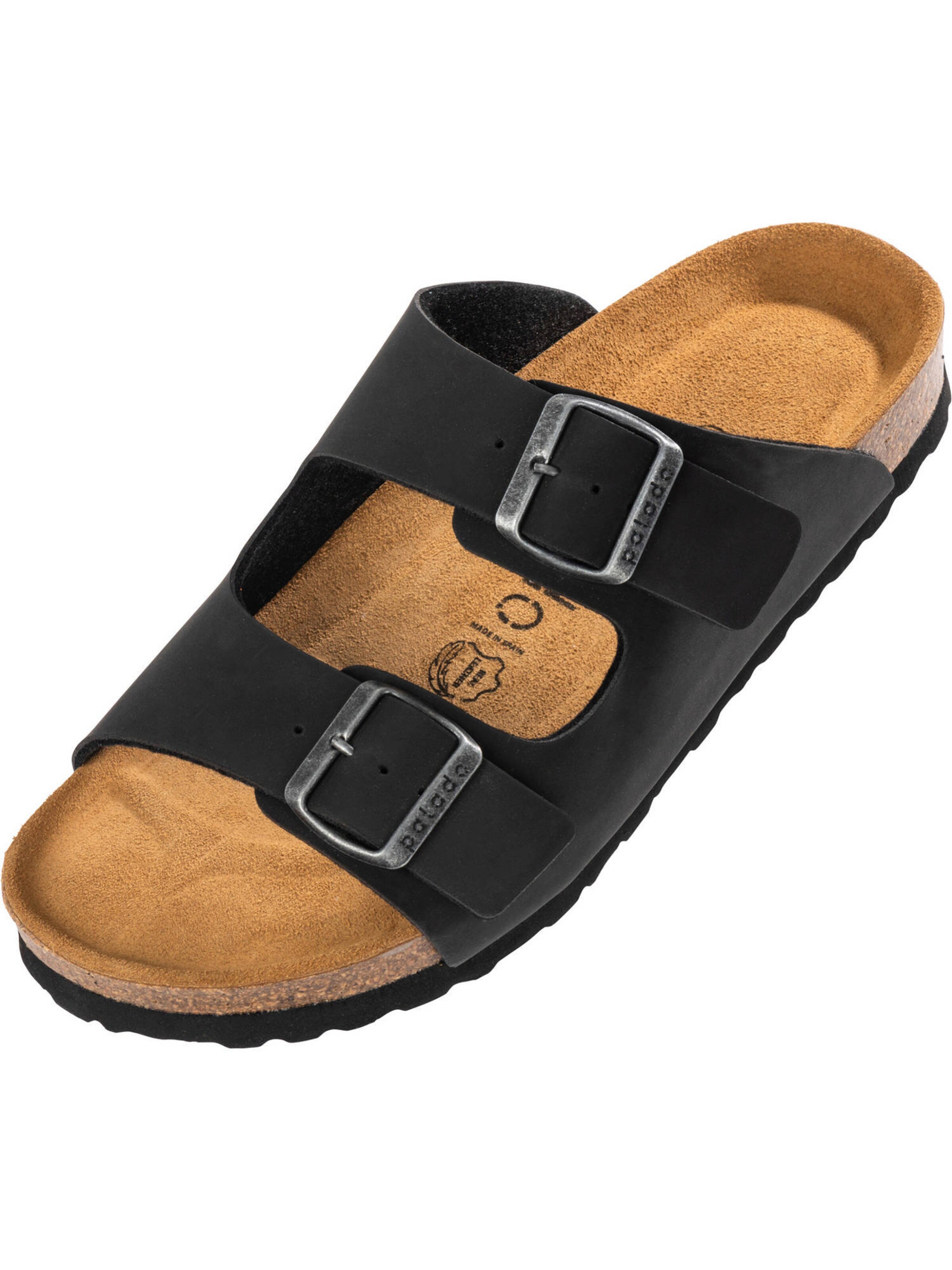 Palado Mule 'Korfu' in Black: front