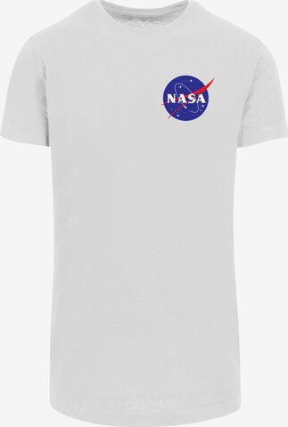 F4NT4STIC T-Shirt 'NASA Classic Insignia Chest Logo' in Weiß: predná strana