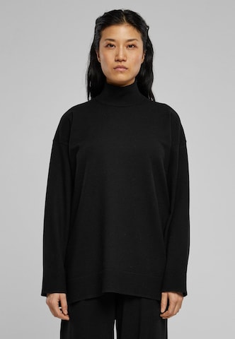 Pull-over oversize Urban Classics en noir : devant