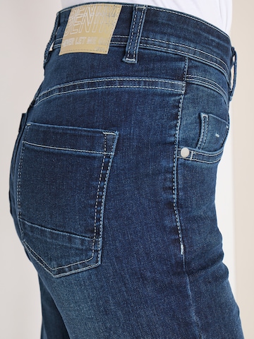 CECIL Boot cut Jeans 'Toronto' in Blue