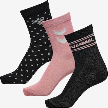 Chaussettes Hummel en rose : devant