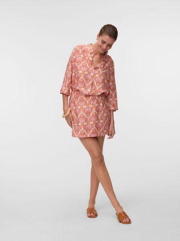 VERO MODA Blouse 'Evelijn' in Oranje