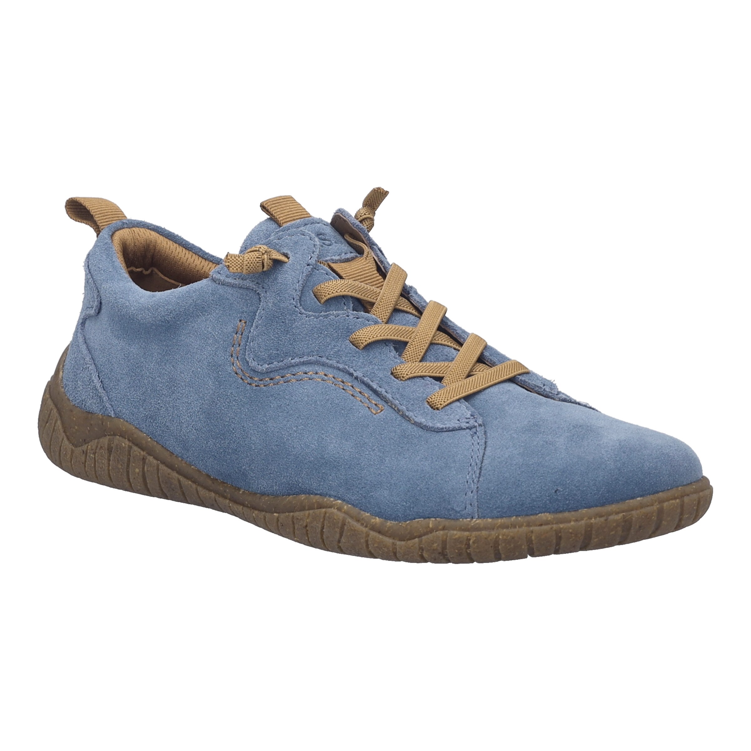 JOSEF SEIBEL Athletic Lace-Up Shoes in Blue: front