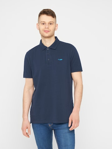 MBRC the ocean Shirt 'Ocean' in Blauw: voorkant