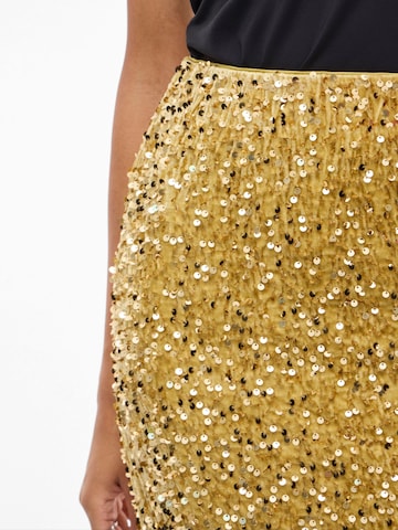 VILA Skirt 'VIBelieve' in Gold