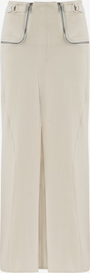 NOCTURNE Falda en offwhite / blanco denim, Vista del producto