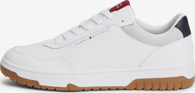 40 dydžio Sportbačiai be auliuko 'BASKET CORE' iš TOMMY HILFIGER, spalva – tamsiai mėlyna / tamsiai raudona / balta, Prekių apžvalga