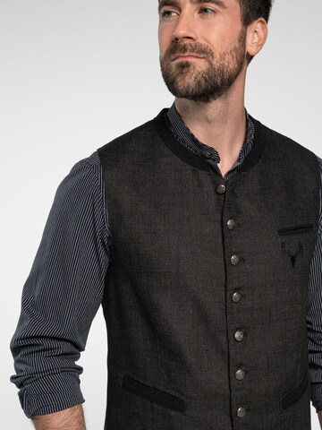 SPIETH & WENSKY Traditional vest in Black