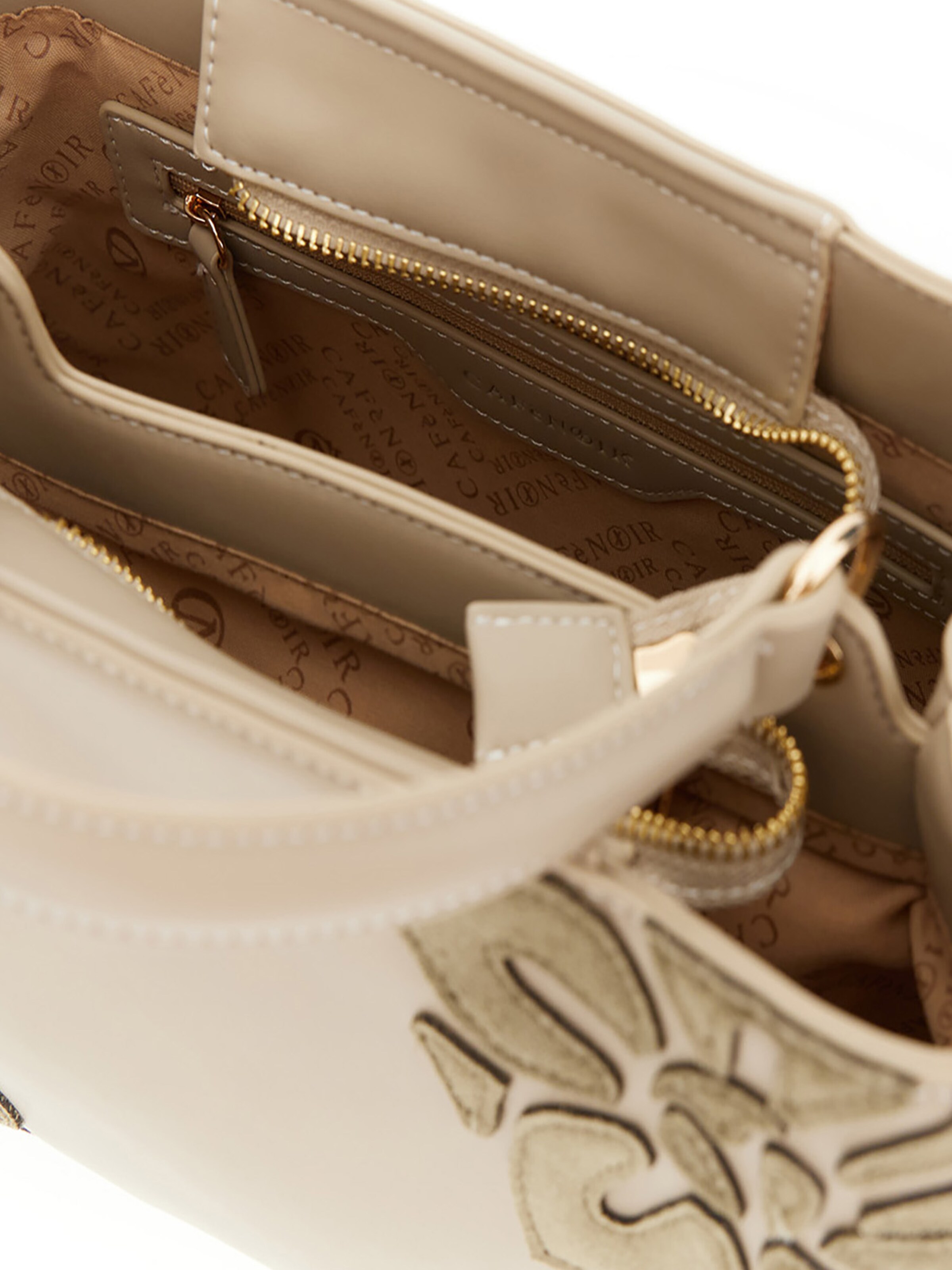 Borsa a mano di CAFè NOIR in beige