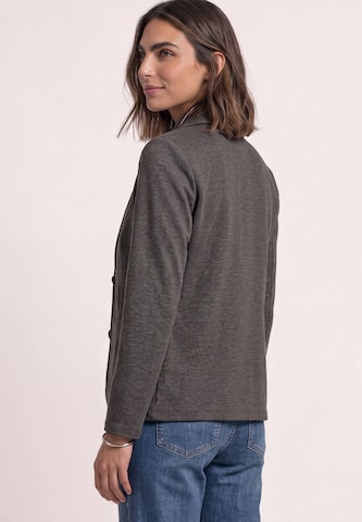 STREET ONE Basic Blazer in Unifarbe in Braun