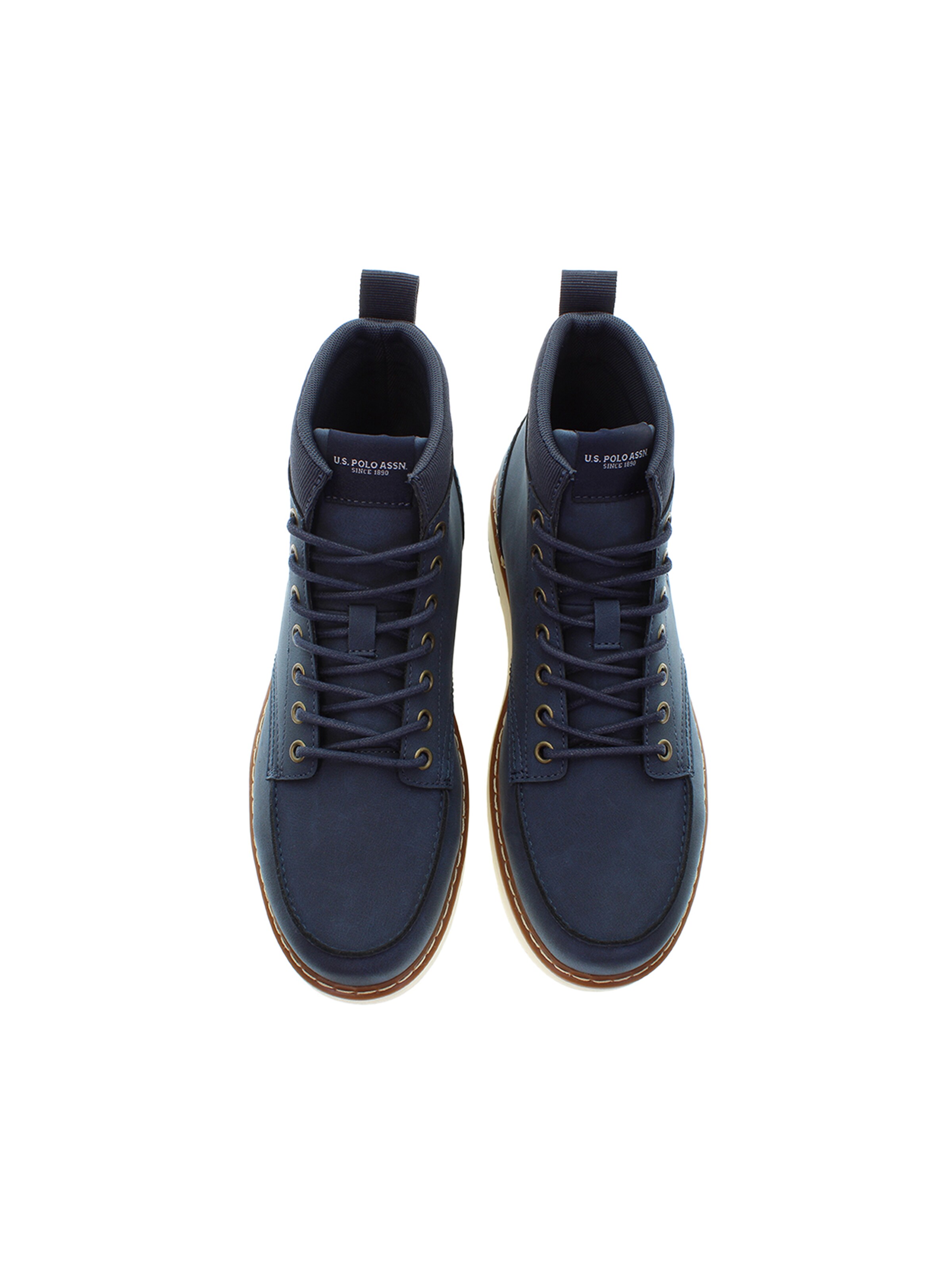 U.S. POLO ASSN. Veterboots 'London001' in Blauw