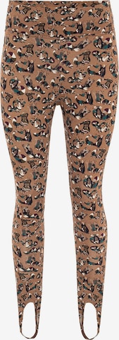 bēšs Anou Anou Šaurs Legingi: no priekšpuses