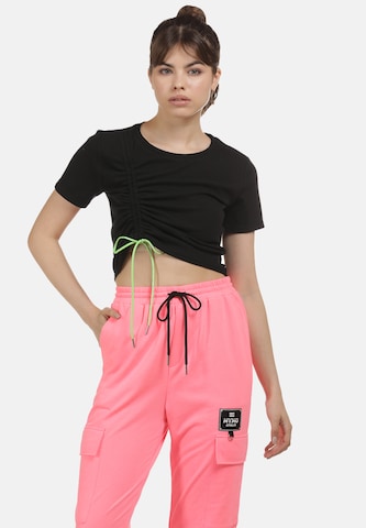 myMo ATHLSR - Camiseta funcional en negro: frente