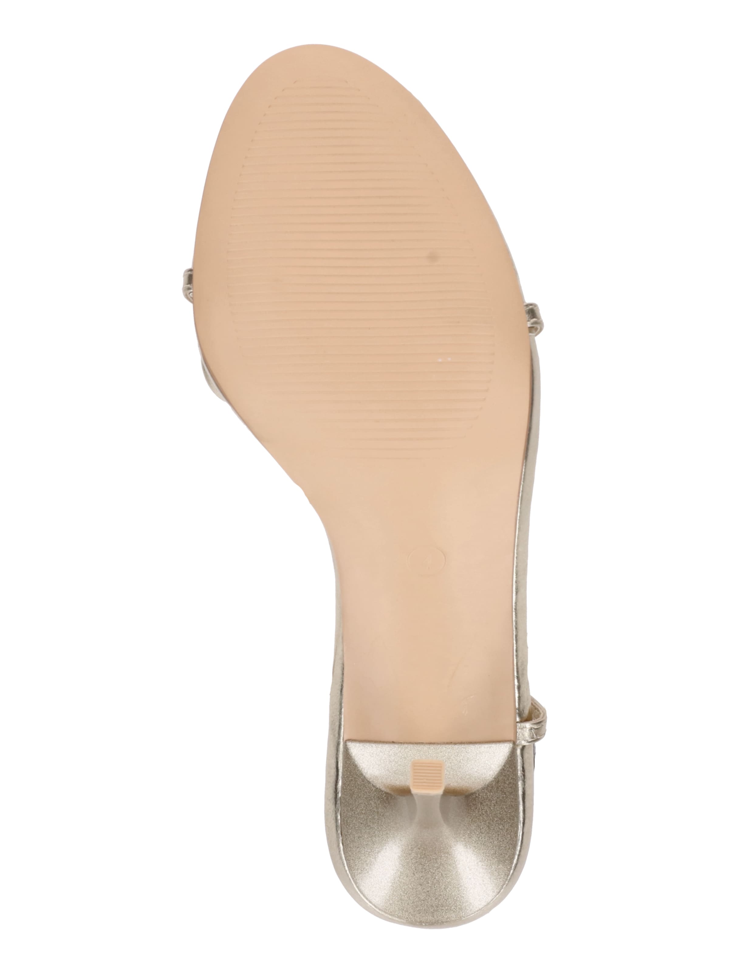 GLAMOROUS Strap sandal in Gold