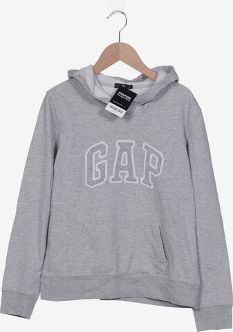 GAP Sweatshirt & Zip-Up Hoodie in M in Grey: front