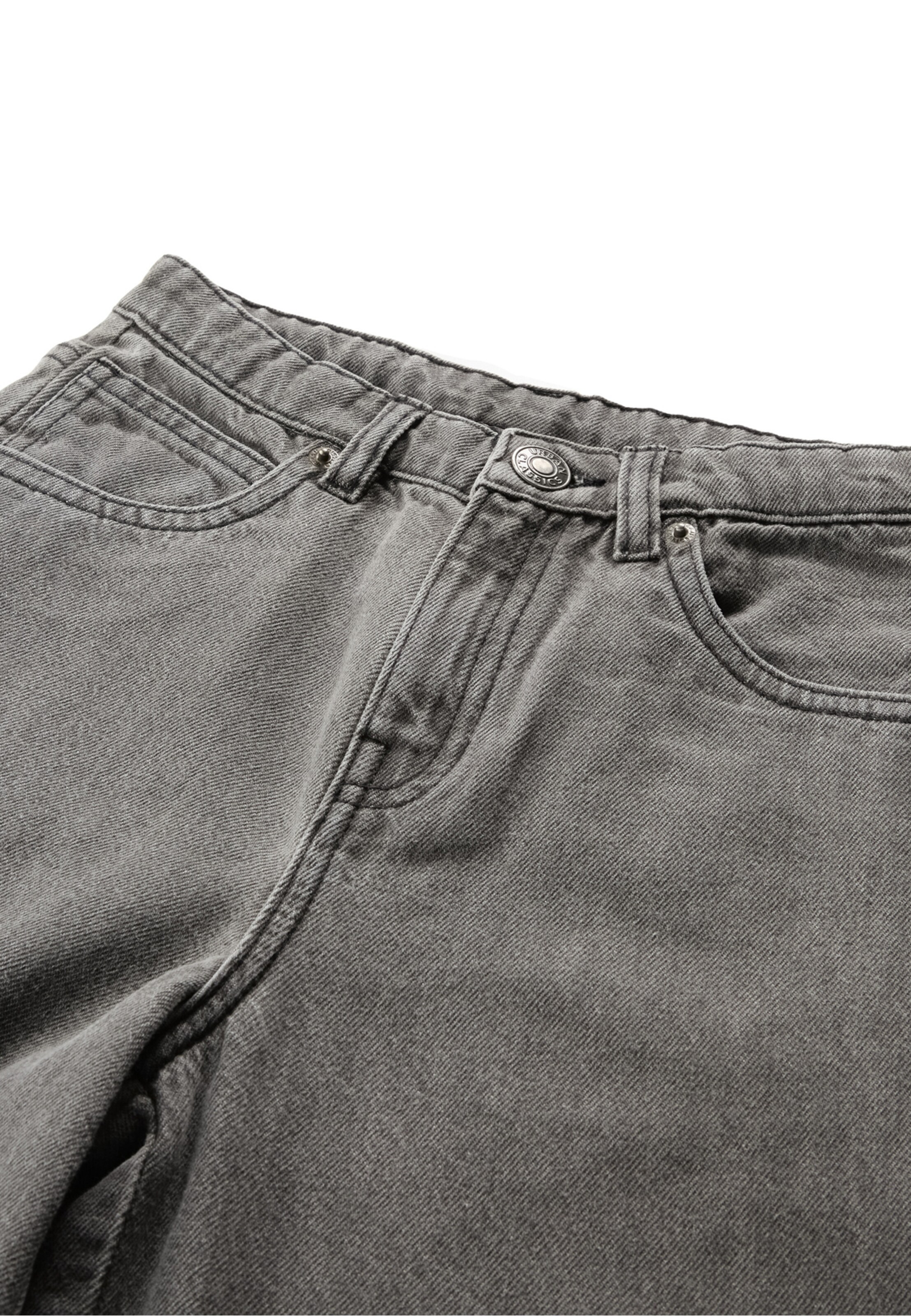 Urban Classics Regular Jeans in Grau