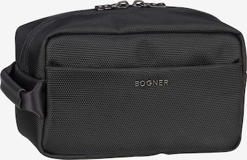 BOGNER Toiletry Bag in Black: front