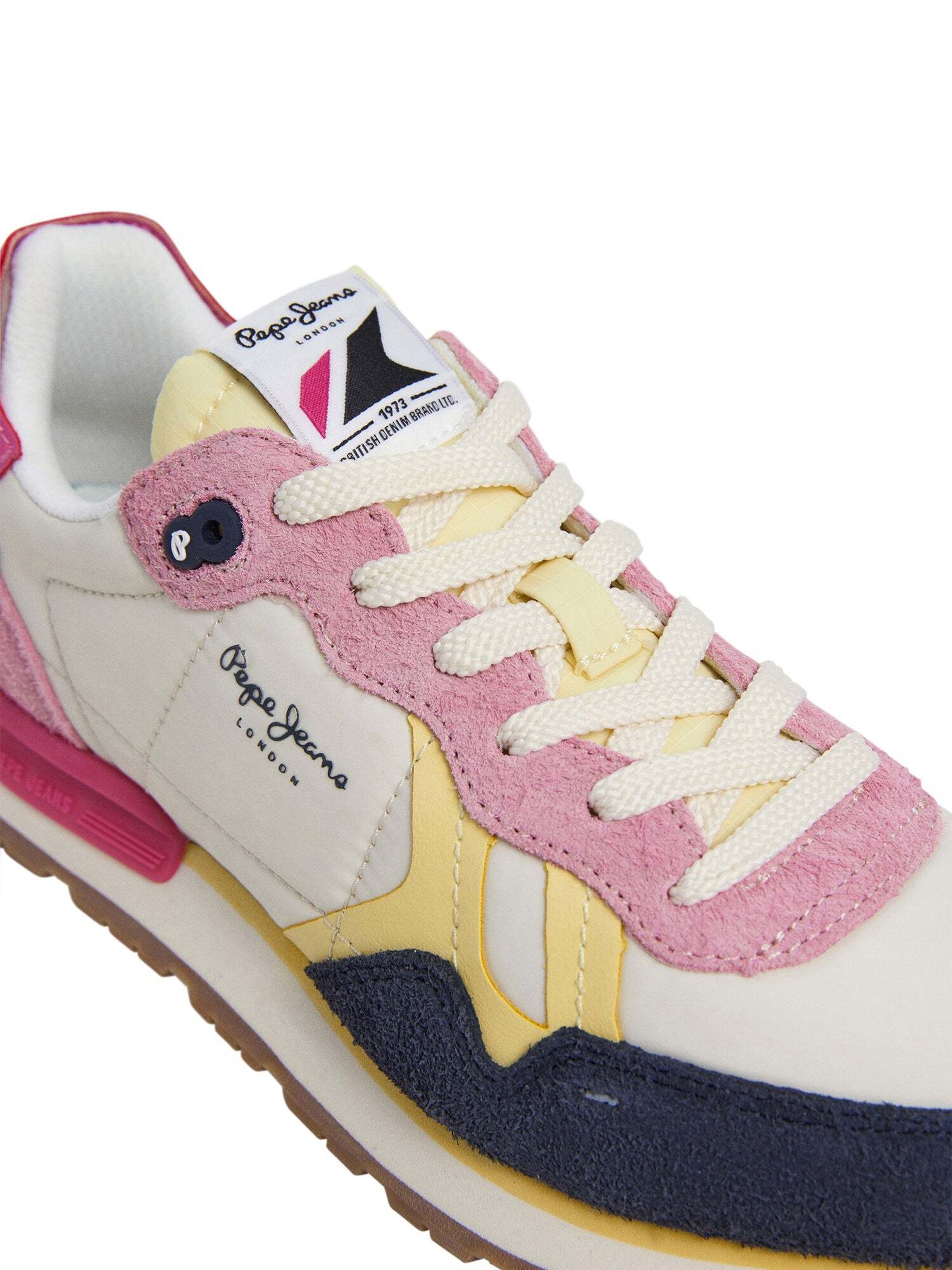 Baskets basses 'Brit Fly' Pepe Jeans en bleu