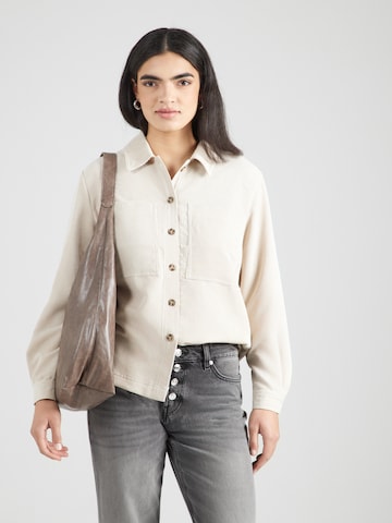 JDY Blouse 'JDYULLA OHIO' in Grey: front