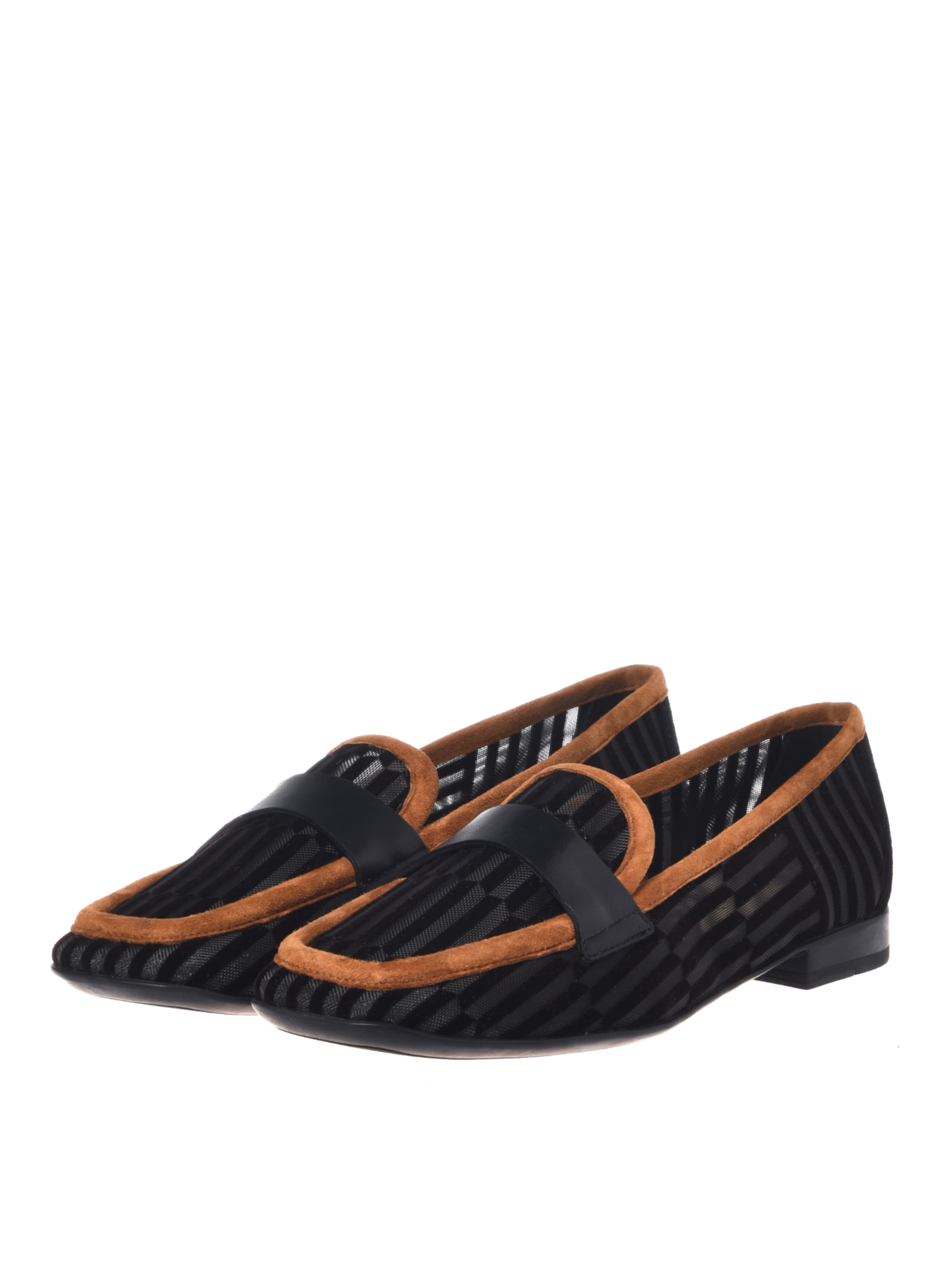 BALDININI Mocassins in Zwart