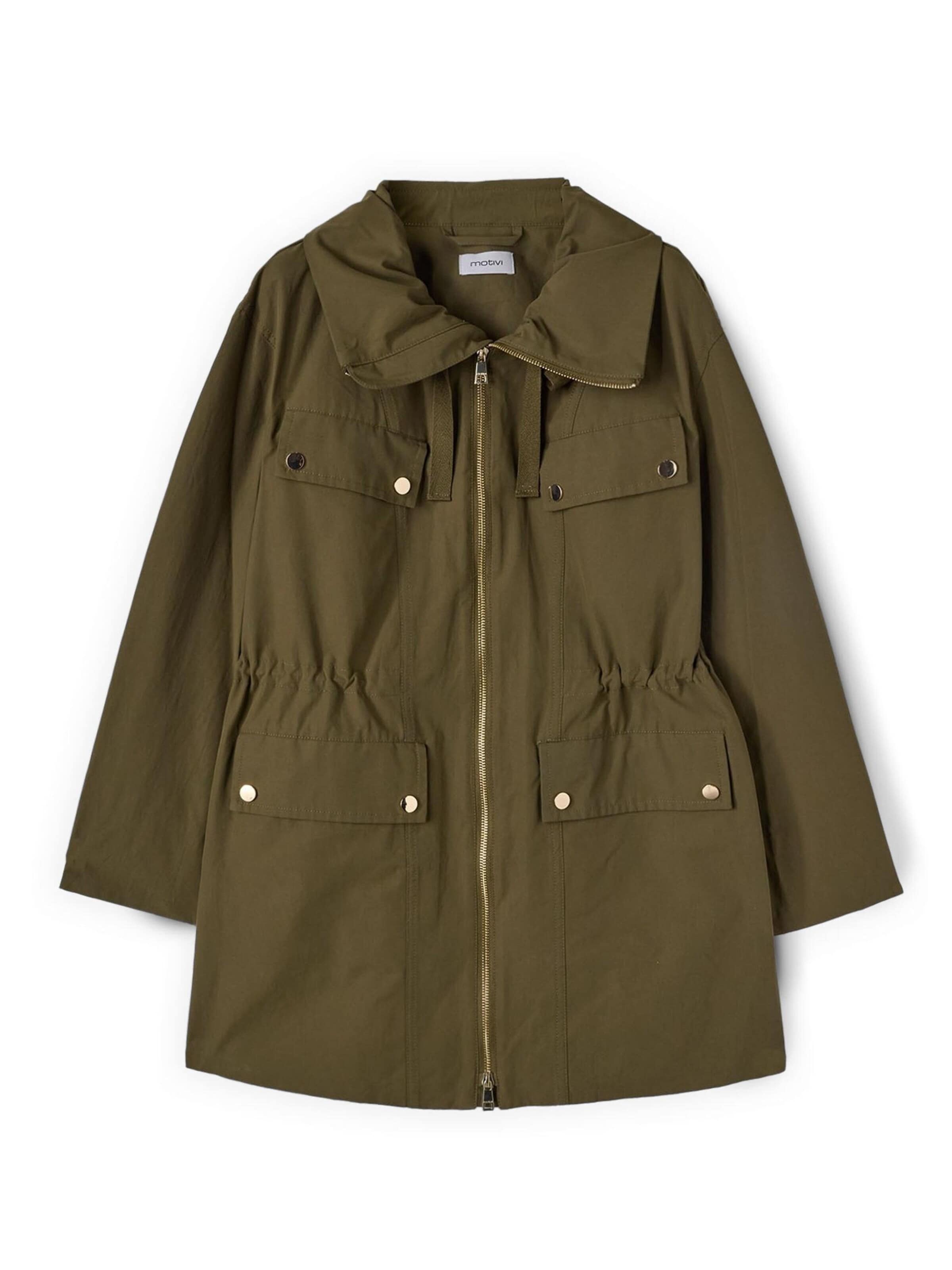 MOTIVI - Abrigo de invierno en verde: frente