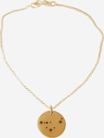 Gemshine Bracelet ' Horoskop' in Gold: front