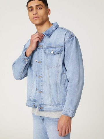 DAN FOX APPAREL Between-Season Jacket 'Hanno' in Blue: front